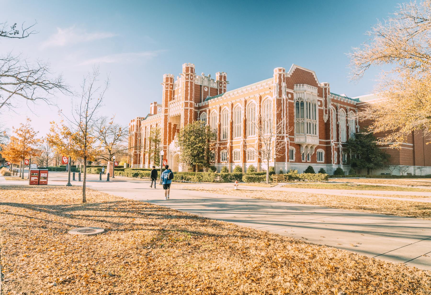 A college campus
